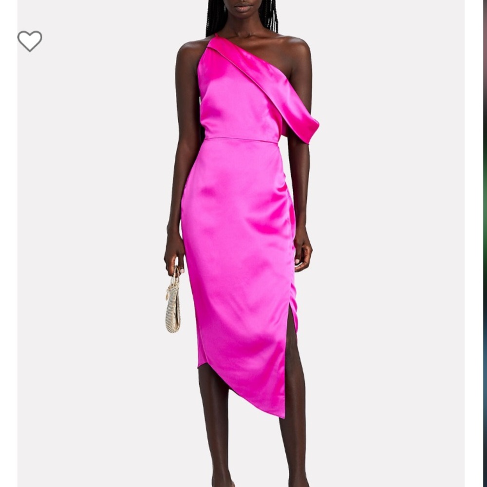 Intermix Michelle Mason One Shoulder Dress